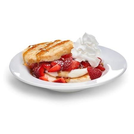 Fresh Strawberries & Cream Biscuit