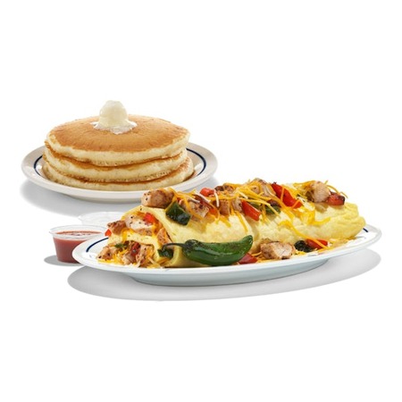 Chicken Fajita Omelette