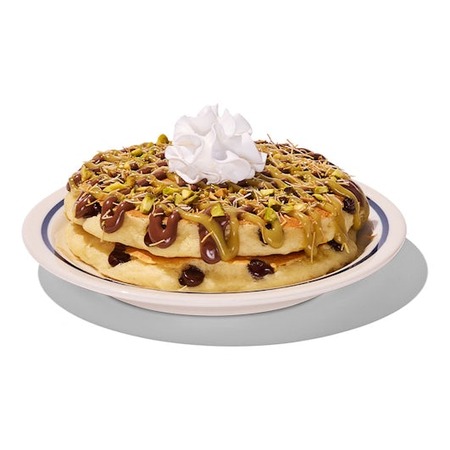NEW Dubai Chocolate Pancakes - (Short Stack)