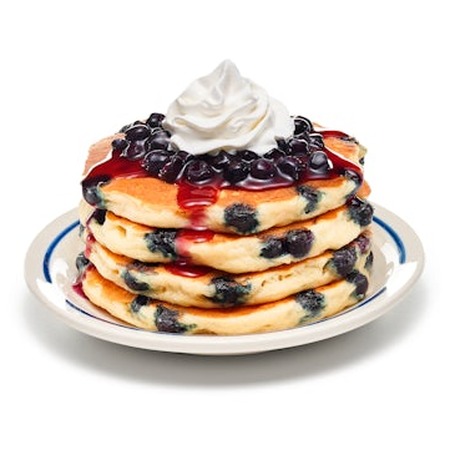 Double Blueberry Pancakes