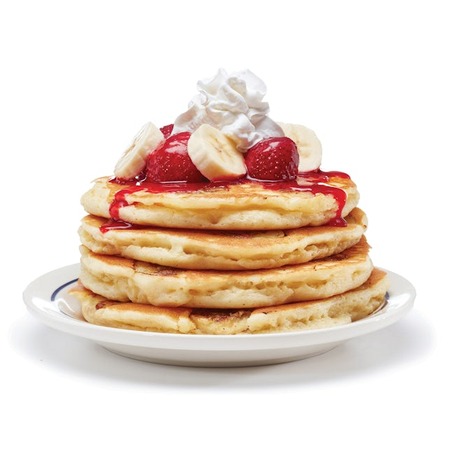Strawberry Banana Pancakes
