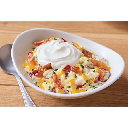 Loaded Garlic Mashed Potatoes ¥
