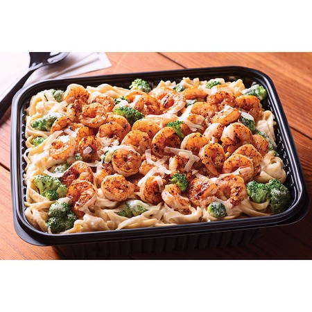 Classic Blackened Shrimp Alfredo