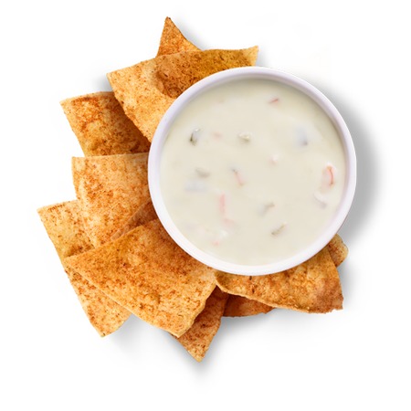 Chili Lime Chips & Queso Blanco