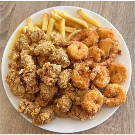 Gizzards & Shrimp